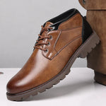 Men's Premium Leather Ankle Boots | Refined All-Day Comfort Fit