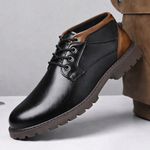 Men's Premium Leather Ankle Boots | Refined All-Day Comfort Fit