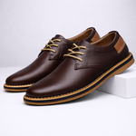 Men's Premium Leather Dress Shoes | Refined All-Day Comfort Style