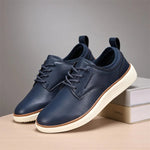 Men's Premium Leather Lace-Up Shoes | Effortless Comfort Design