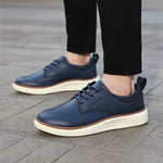 Men's Premium Leather Lace-Up Shoes | Effortless Comfort Design