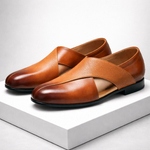 Men's Premium Leather Loafers | All-Day Comfort Fit