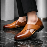 Men's Premium Leather Loafers | All-Day Comfort Fit