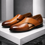 Men's Premium Leather Loafers | All-Day Comfort Fit