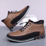 Men's Leather Mid-Top Sneakers | Refined Everyday Fit