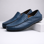 Men's Premium Leather Slip-On Loafers | Tailored All-Day Comfort Design