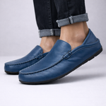 Men's Premium Leather Slip-On Loafers | Tailored All-Day Comfort Design