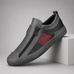 Men's Premium Leather Slip-On Sneakers | Effortless Comfort and Style