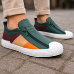 Men's Premium Leather Slip-On Sneakers | Effortless Comfort and Style