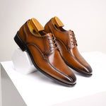 Men's Premium Leather Sneakers | All-Day Comfort Fit