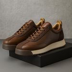 Men's Premium Leather Sneakers | All-Day Comfort Fit