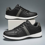 Men's Premium Leather Sneakers | Classic Comfort and Style