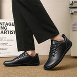 Men's Premium Leather Sneakers | Effortless Minimalist Daily Comfort