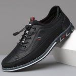 Men's Premium Leather Sneakers | Refined All-Day Comfort Fit