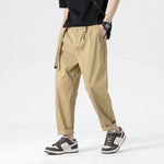 Men's Pure Cotton Chino Pants | Lightweight Breathable Casual Essential