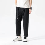 Men's Pure Cotton Chino Pants | Lightweight Breathable Casual Essential