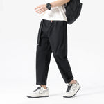 Men's Pure Cotton Chino Pants | Lightweight Breathable Casual Essential