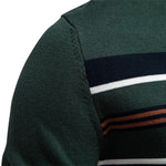 Men's Ribbed Cotton Knit Pullover Sweater | Refined Versatile Layering Essential