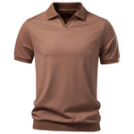 Men's Silky Polo Shirt | Breathable Soft Comfort Design