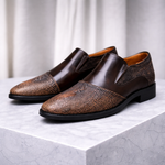 Men's Smooth Leather Slip-On Sneakers | Modern Everyday Comfort