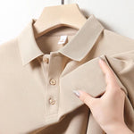 Men's Soft Cotton Polo Shirt | Refined Tailored Comfort Fit