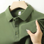Men's Soft Cotton Polo Shirt | Refined Tailored Comfort Fit