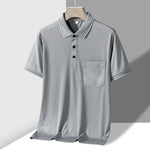 Men's Soft Knit Polo Shirt | Tailored Breathable Comfort Fit