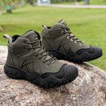 Men's Soft Upper High-Top Hiking Boots | Classic Outdoor Adventure Style