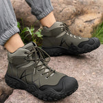 Men's Soft Upper High-Top Hiking Boots | Classic Outdoor Adventure Style