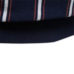 Men's Stripe Cotton Polo Shirt | Stylish Casual Short Sleeve Top
