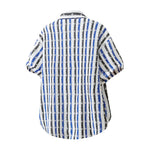 Men's Striped Knit T-Shirt | Vintage Textured Summer Essential