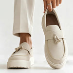 Men's Suede Slip-On Loafers | Comfortable Everyday Essential with Stylish Tassel Detail