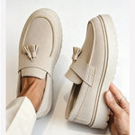 Men's Suede Slip-On Loafers | Comfortable Everyday Essential with Stylish Tassel Detail