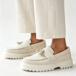 Men's Suede Slip-On Loafers | Comfortable Everyday Essential with Stylish Tassel Detail