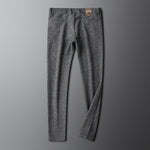 Men's Textured Tailored Trousers | Refined All-Day Comfort Fit