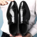 Men's Vegan Leather Dress Shoes | All-Day Comfort Fit for Formal Occasions