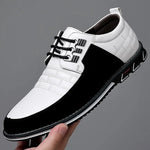Men's Vegan Leather Hybrid Oxford Shoes | Sleek All-Day Comfort Design