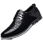 Men's Vegan Leather Hybrid Oxford Shoes | Sleek All-Day Comfort Design