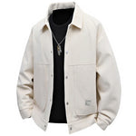 Men's Vintage Loose Fit Jackets | Comfortable Structured Spring Essential