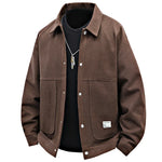 Men's Vintage Loose Fit Jackets | Comfortable Structured Spring Essential