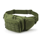 Men's Waterproof Nylon Fanny Pack | Versatile Outdoor Utility Design