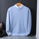 Men's Wool Blend Crew Pullover | Refined Cold Weather Essential