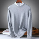 Men's Wool Blend Crew Pullover | Refined Cold Weather Essential