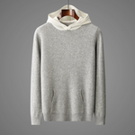 Men's Wool Blend Pullover Hoodie | Soft Breathable Everyday Comfort