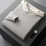 Men's Wool Blend Pullover Hoodie | Soft Breathable Everyday Comfort