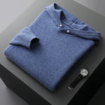 Men's Wool Blend Pullover Hoodie | Soft Breathable Everyday Comfort