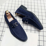 Jesse Campbell | Suede Slip-On Loafers For Men