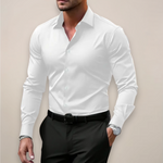 Men’s Long-Sleeve Shirt | Tailored Torso Silhouette