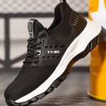 Lachlan Taylor | Mesh Lace-Up Safety Sneakers For Men