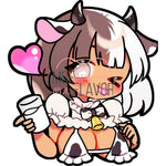 Chibi Cream Maid Sticker Cute